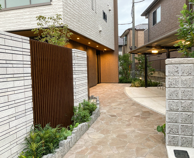 玄関アプローチイメージ